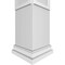 Ekena Millwork Craftsman Classic Square Non-Tapered X-Board Farmhouse Fretwork Column CC1210ENXFHPRPR - alternate 5
